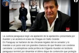 El «Mal de Chagas» se termina por el efecto dominó de Kueider: un adiós entre lagrimitas y burlas digitales