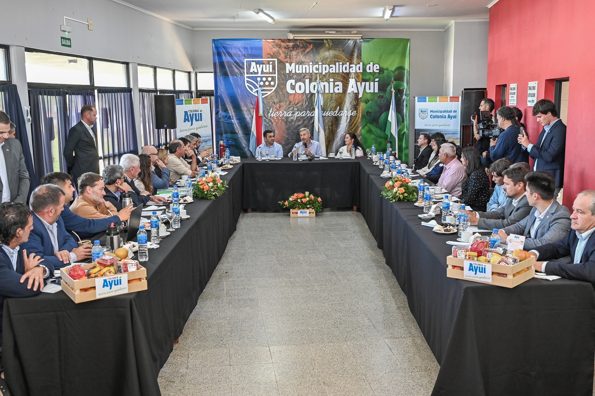 Frigerio instó a seguir trabajando en sintonía provincia y municipios