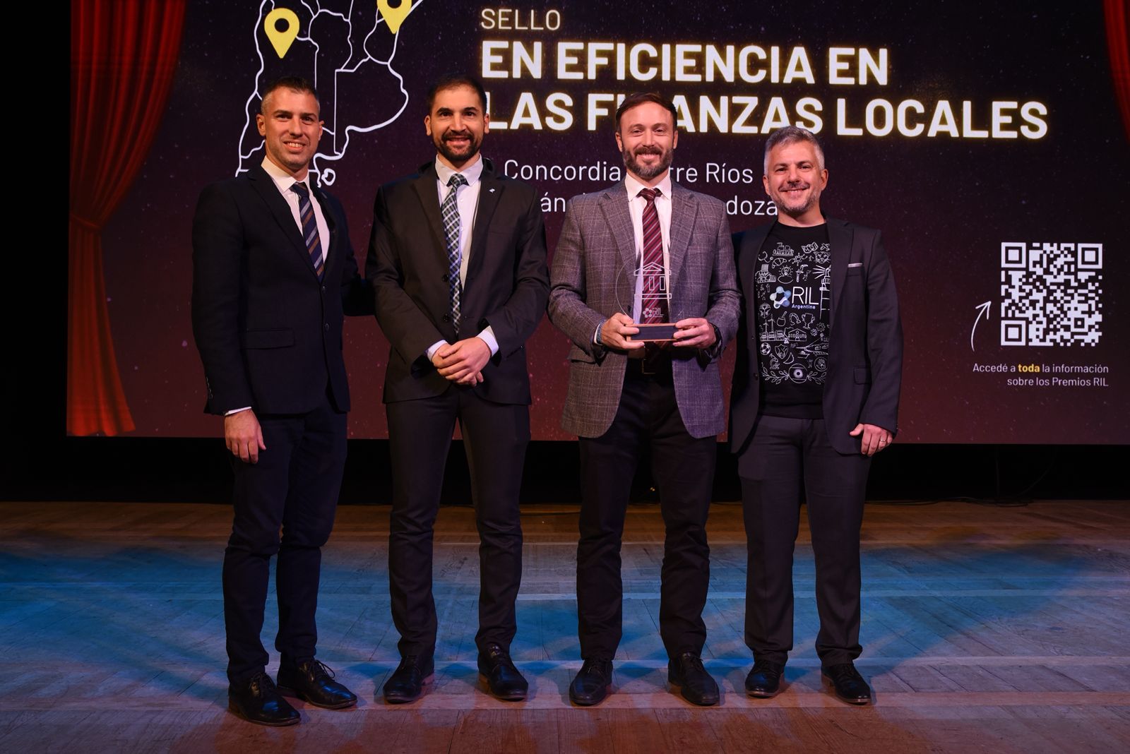 Concordia recibió el sello RIL de eficiencia en finanzas locales