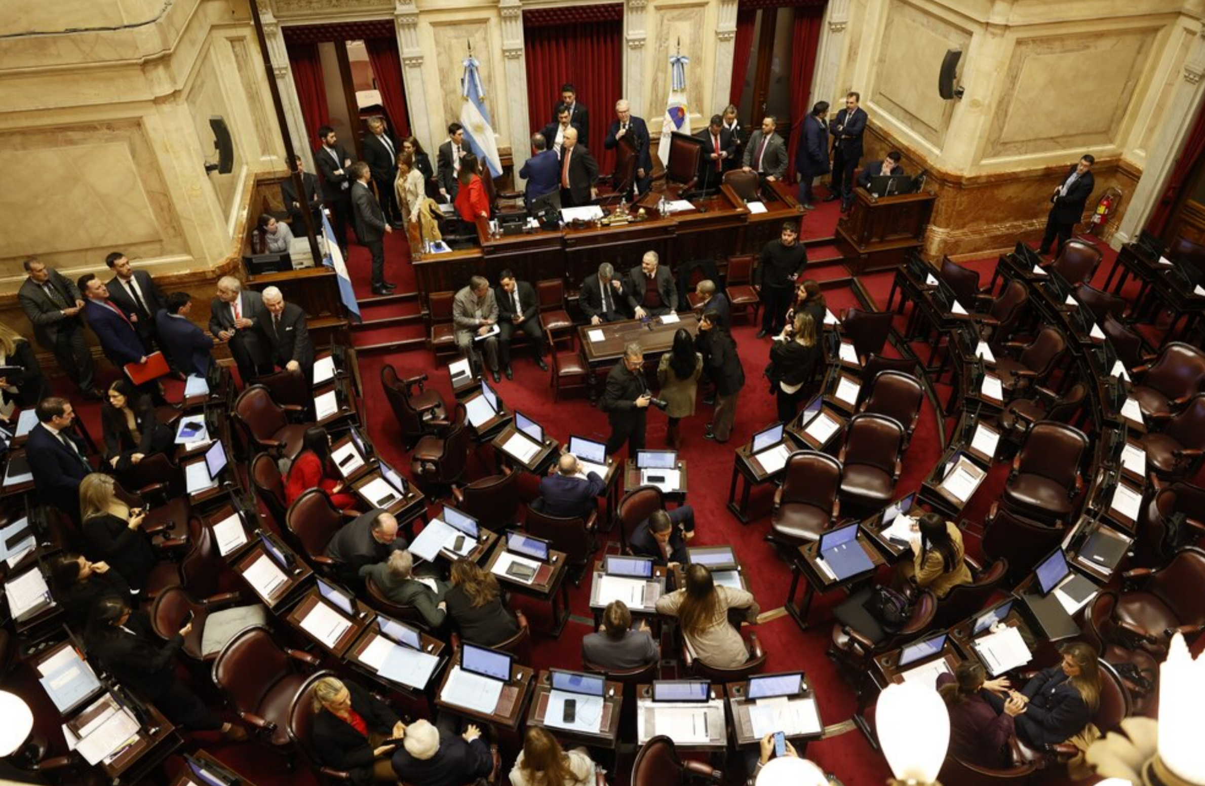 Naufragó la sesión en el Senado en la que la oposición buscaba impulsar la interpelación de Adorni